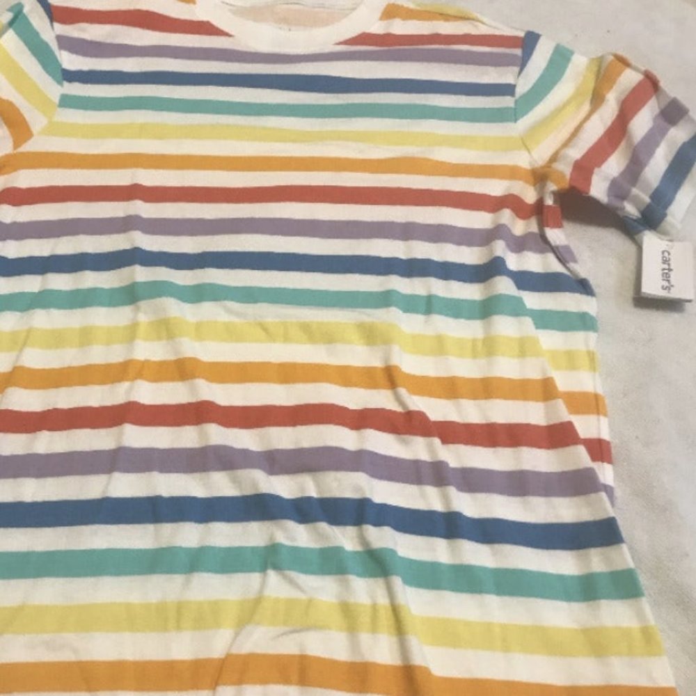 NWT carters L large adult family pajamas rainbow PRIDE MATCH kids men women pjs - Picture 4 of 5